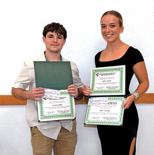 Garden Club of Cape Coral awards 2025 Merit Scholarships